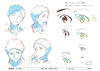 動漫新手必收藏！超適合臨摹的動畫角色設定稿，速來圍觀